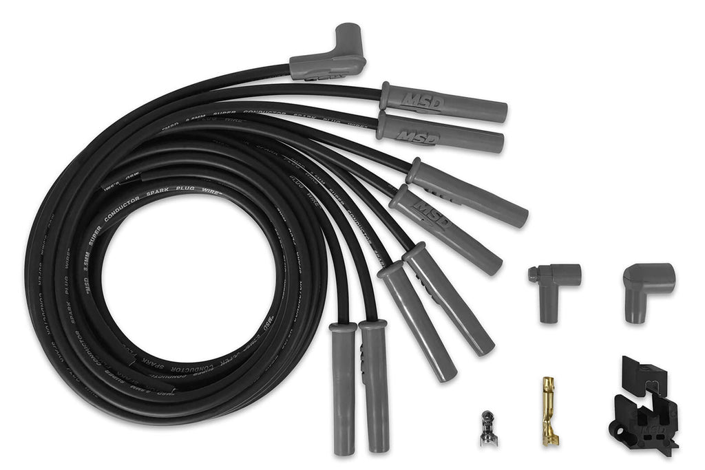 MSD8.5MM Spark Plug Wire Set - Black