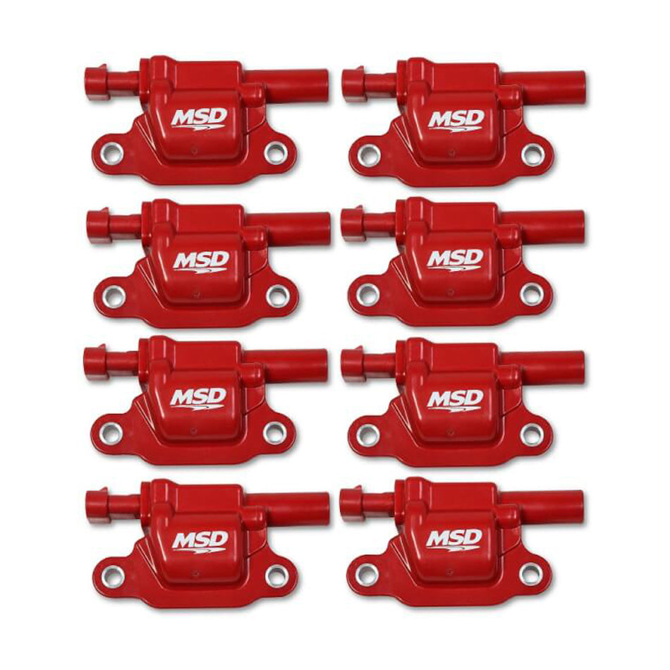 MSDCoil Red Square GM V8 2014-Up 8pk