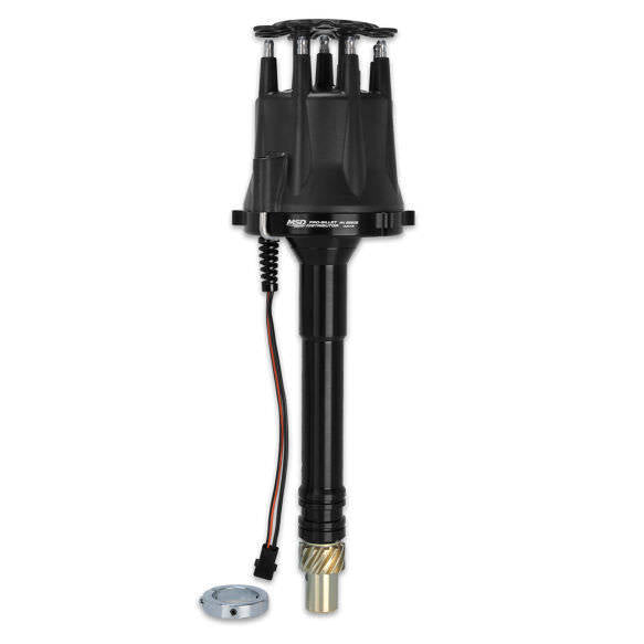 MSDChevy V8 Pro Billet Distributor Black Finish