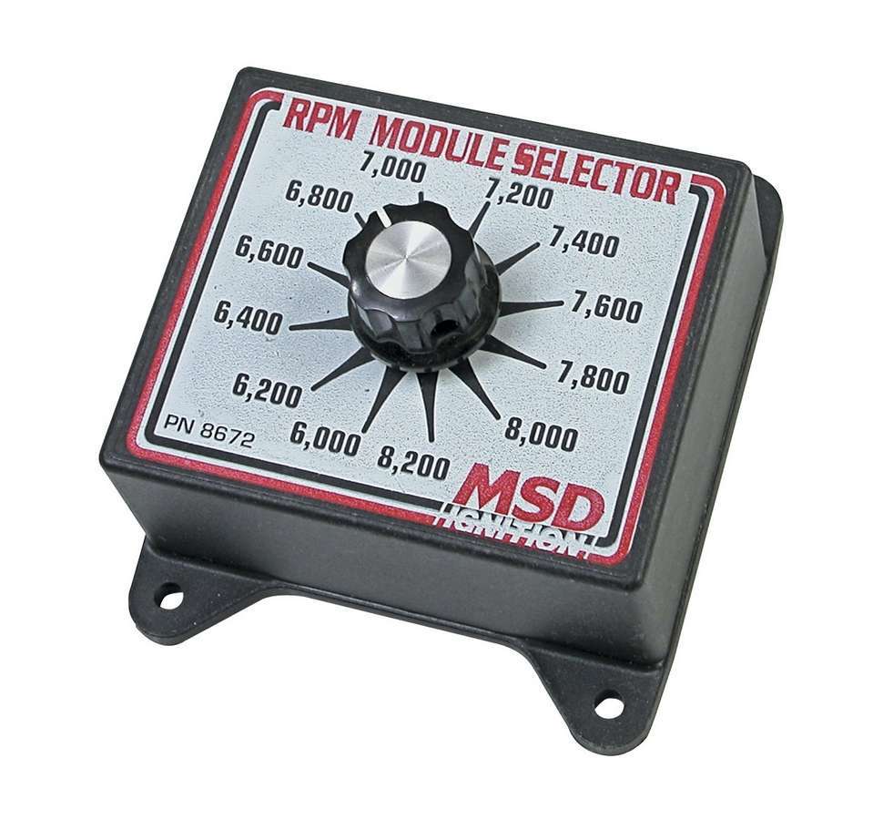 MSD6000-8200 RPM Module Selector