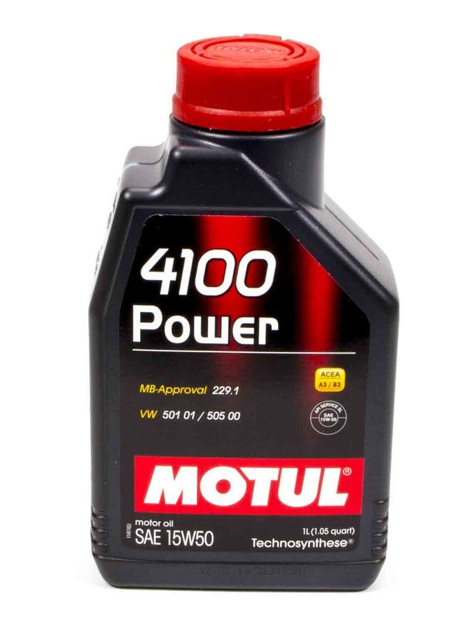 Motul4100 Power 15W50 Oil 1 Liter