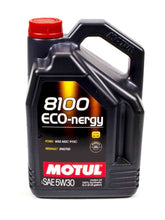 Load image into Gallery viewer, Motul8100 Eco-Nergy 5w30 Oil 5 Liters