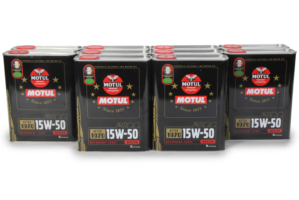 Motul2100 Classic Oil 15w50 Case 10 x 2 Liter