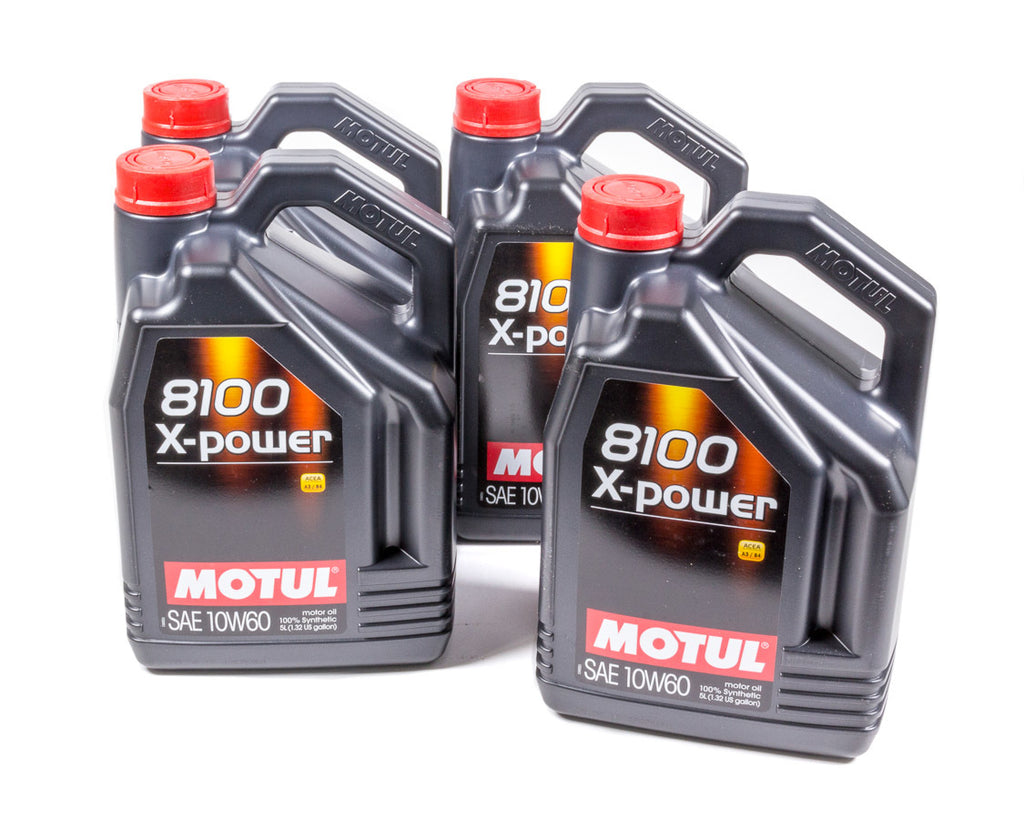 Motul8100 X-Power 10w60 Case 4x5 Liter