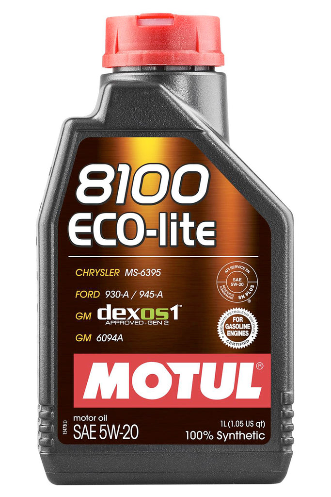 Motul8100 5w20 Eco-Lite Oil 1 Liter