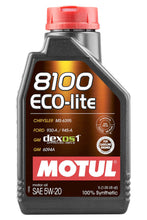 Load image into Gallery viewer, Motul8100 5w20 Eco-Lite Oil 1 Liter