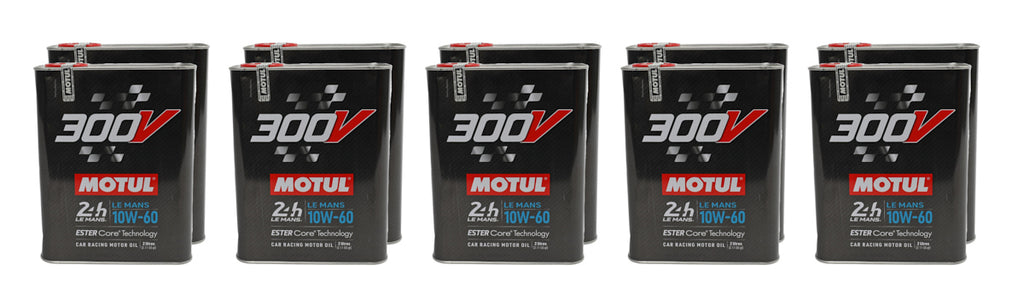 Motul300V LE Mans Oil 10w60 Case 10 x 2 Liter