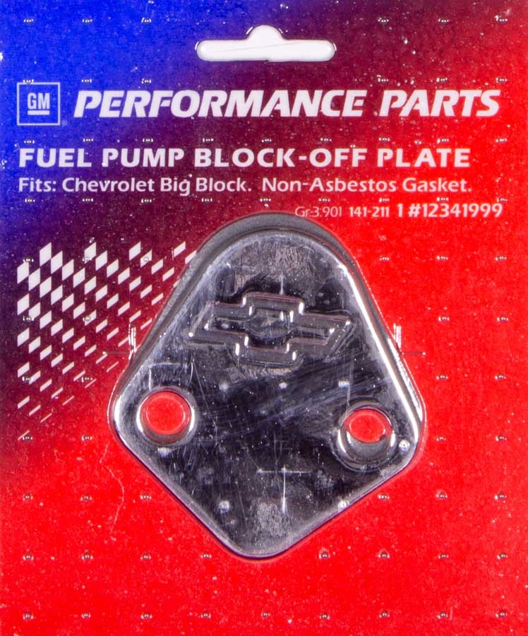 ProformBBC Bowtie Fuel Pump Block Off Plate