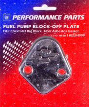 Load image into Gallery viewer, ProformBBC Bowtie Fuel Pump Block Off Plate