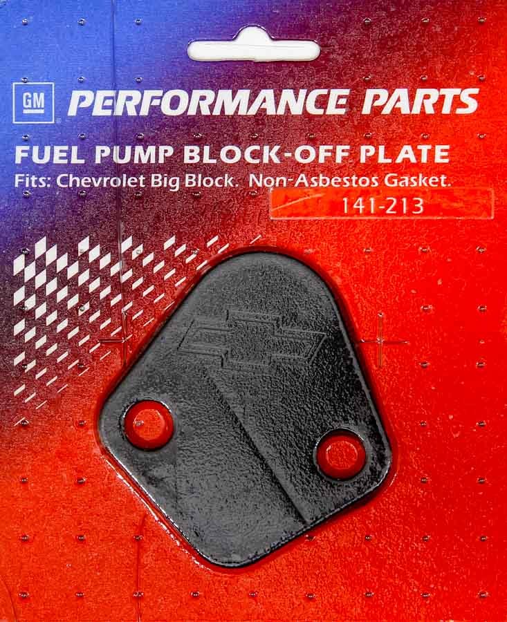 ProformBBC Fuel Pump Block-Off Plate Black Crinkle