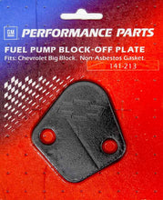 Load image into Gallery viewer, ProformBBC Fuel Pump Block-Off Plate Black Crinkle