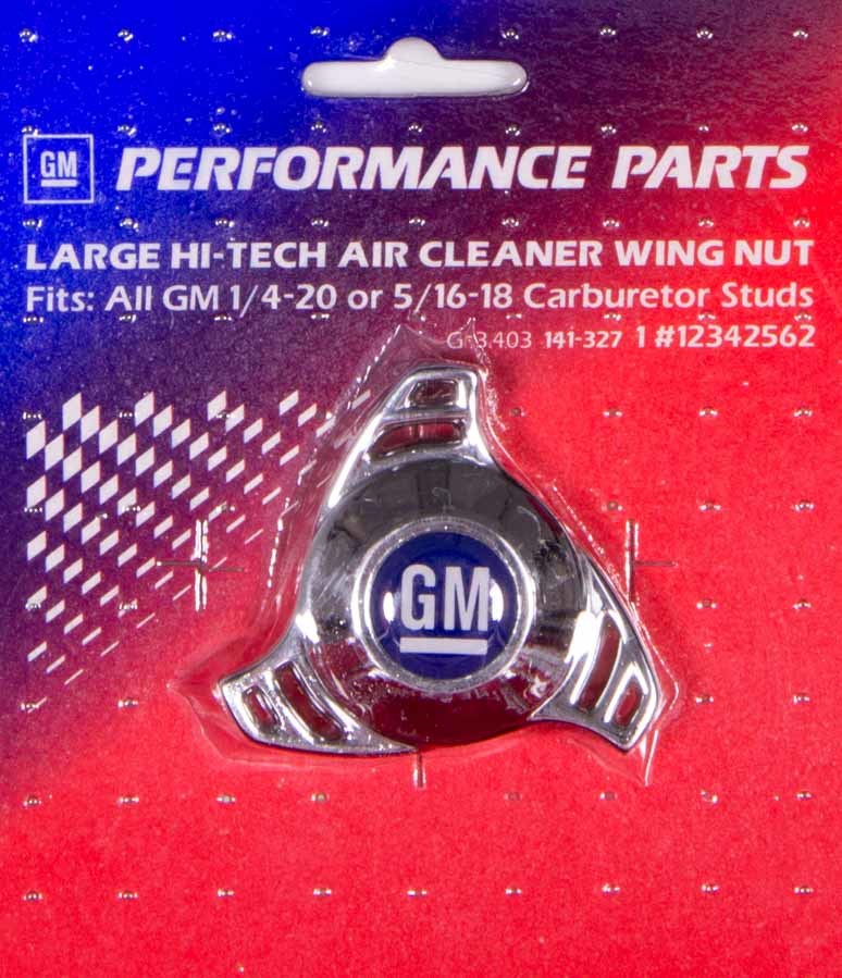 ProformAir Cleaner Center Nut- Large Hi Tech GM Logo