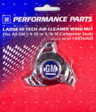 Load image into Gallery viewer, ProformAir Cleaner Center Nut- Large Hi Tech GM Logo