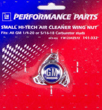 Load image into Gallery viewer, ProformAir Cleaner Center Nut- Small Hi Tech GM Logo