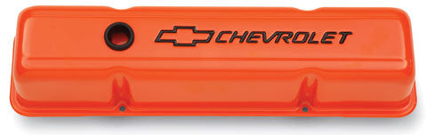 ProformSBC Valve Covers - Tall w/Baffle - Orange