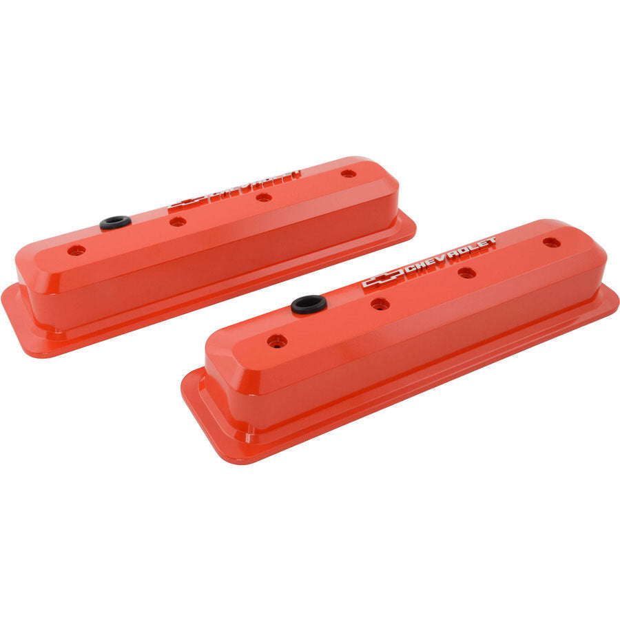 ProformSBC Valve Cover Slant Edge Orange