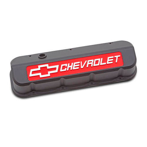 ProformSlant Edge Valve Covers BBC Black Crinkle