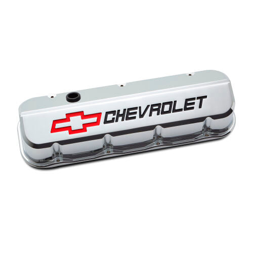 ProformSlant Edge Valve Covers BBC Chrome