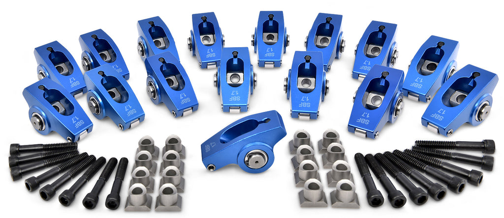 ProformSBF Roller Rocker Arms 1.7 Ratio 5/16in Ped Mnt