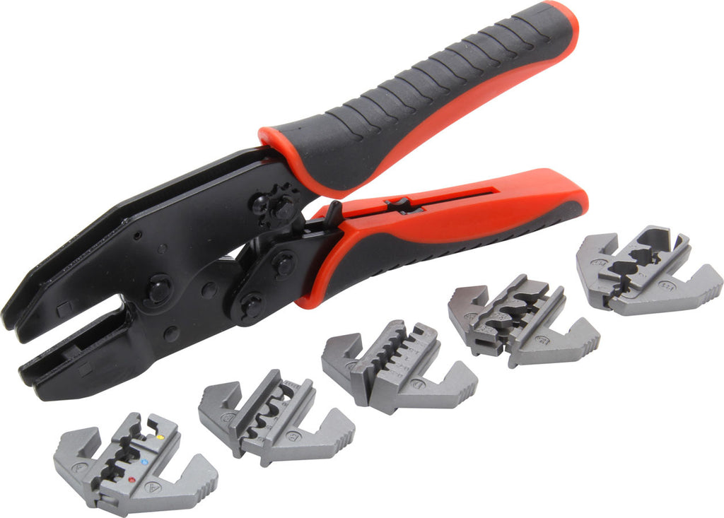 Quickcar RacingRatcheting Wire Crimper with Dies