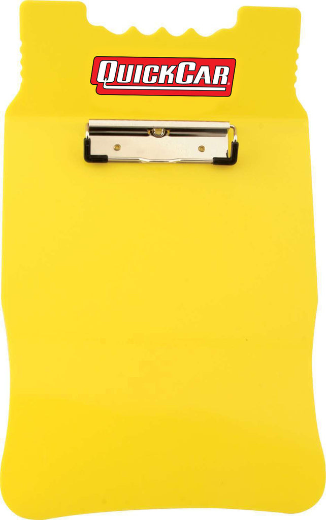 Quickcar RacingAcrylic Clipboard Yellow