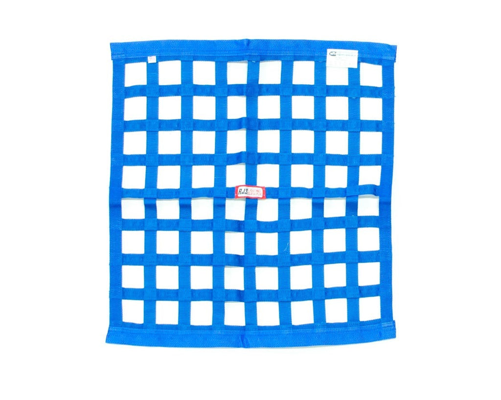 RJSRibbon Window Net 24x24 Blue SFI