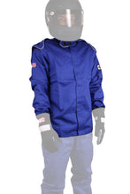 Load image into Gallery viewer, RJSJacket Blue Small SFI-1 FR Cotton