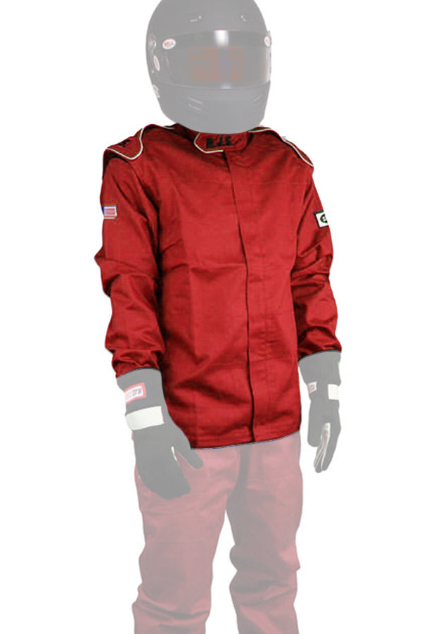 RJSJacket Red X-Large SFI-1 FR Cotton