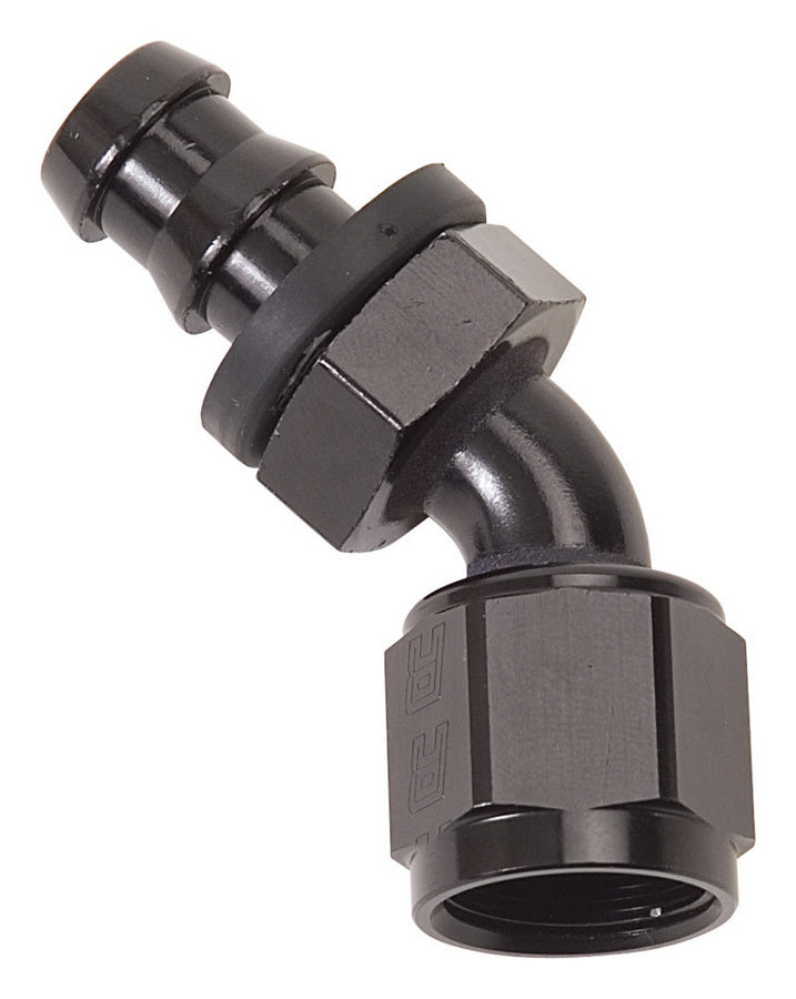 RussellTwist-Lok Hose End #10 45 Deg Black