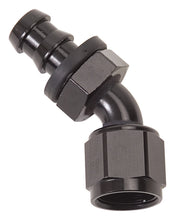 Load image into Gallery viewer, RussellTwist-Lok Hose End #10 45 Deg Black