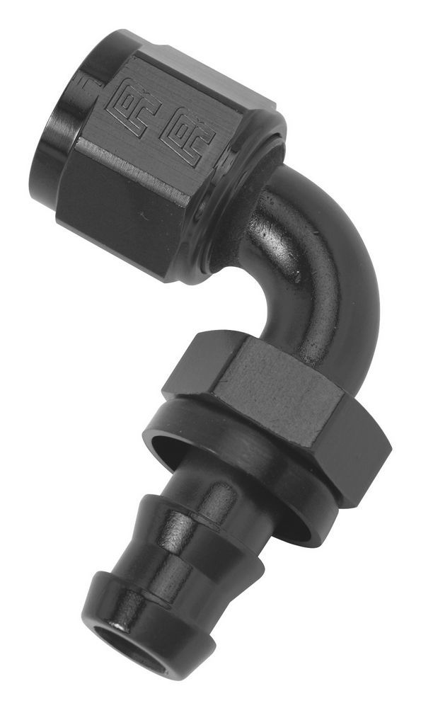 RussellTwist-Lok Hose End #6 90 Deg Black