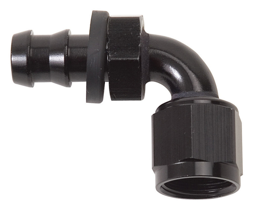 RussellTwist-Lok Hose End #8 90 Deg Black