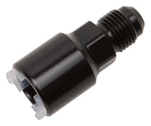 Load image into Gallery viewer, RussellPush-On EFI Fitting #6 to 3/8in Hard Tube Black