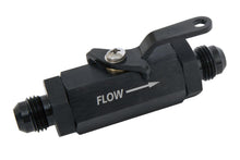 Load image into Gallery viewer, RussellShutoff Valve - #6an Male Black Finish