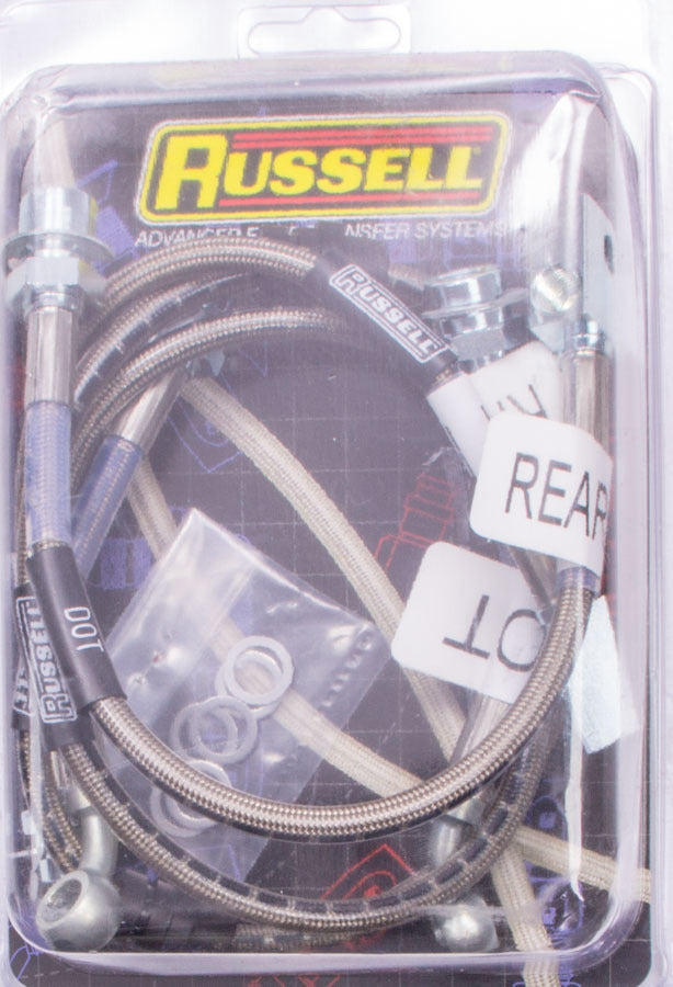 RussellBrake Hose Kit GM 84-88 F-Body