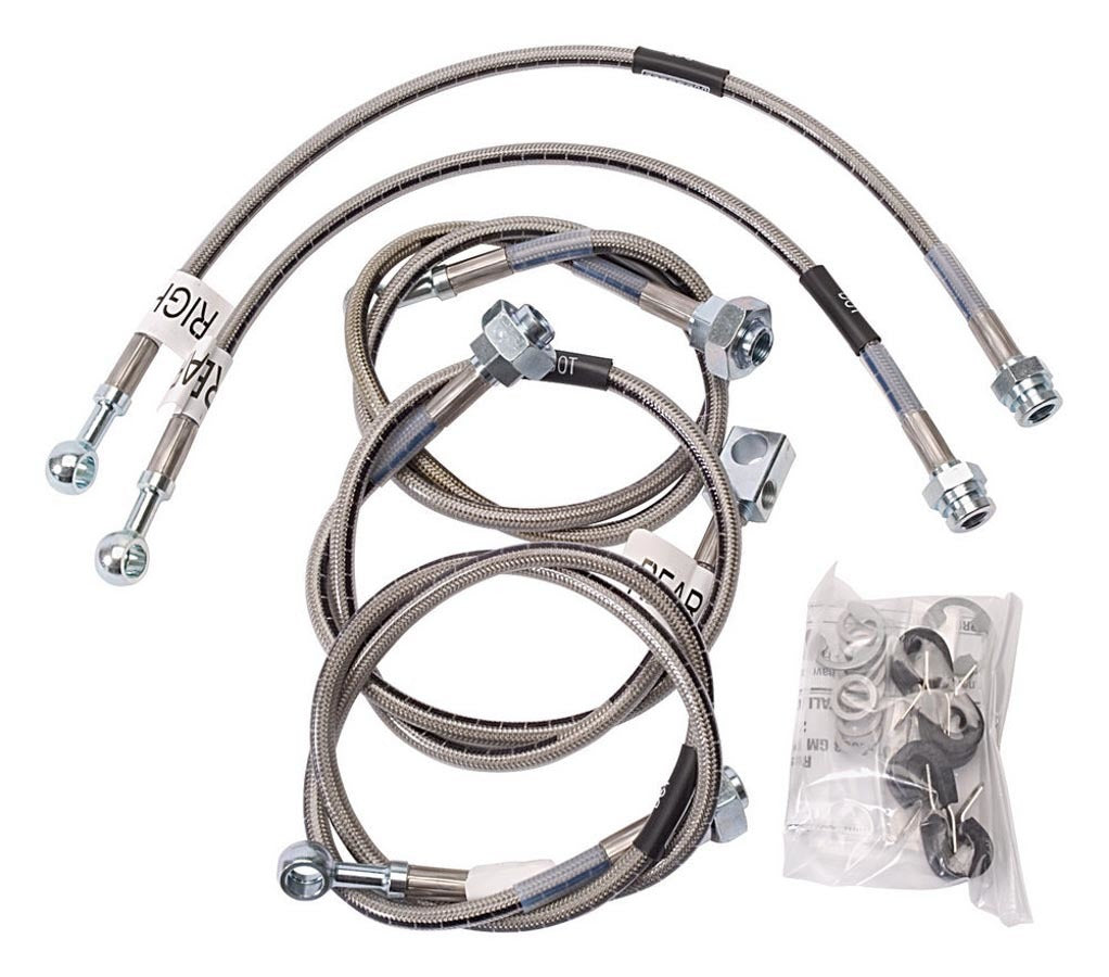 RussellS/S Brake Line Kit 01-06 GM HD Trucks