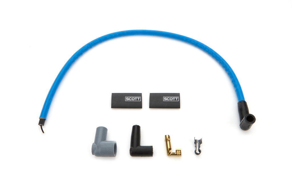 scott performance wire24in Coil Wire Kit - Blue