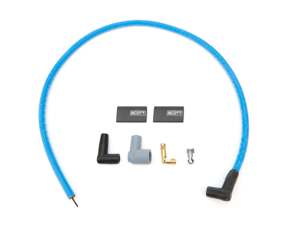 scott performance wire36in Coil Wire Kit - Blue