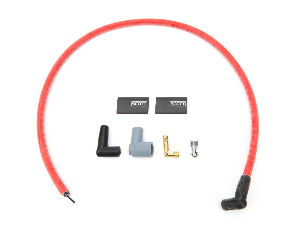 scott performance wire48in Coil Wire Kit - Red