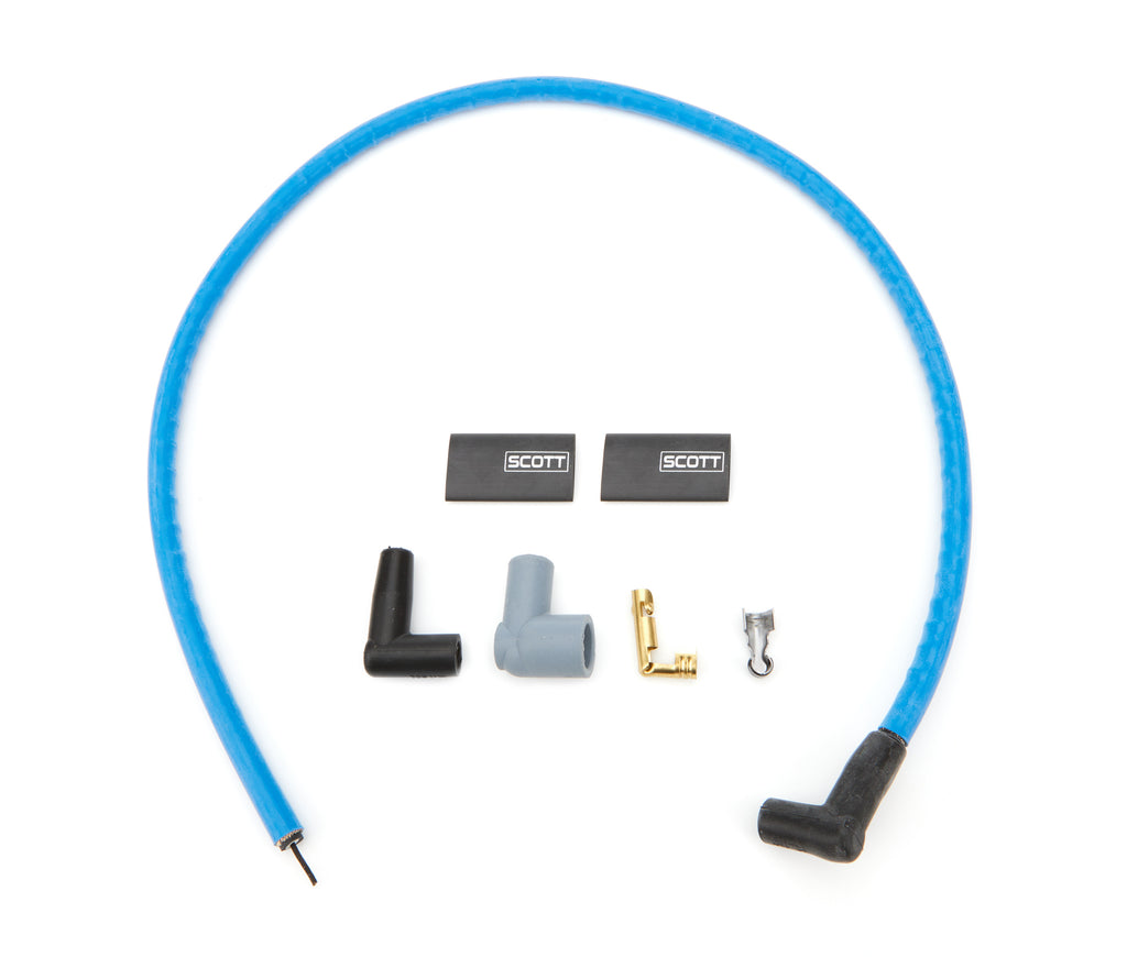 scott performance wire48in Coil Wire Kit - Blue