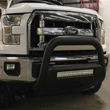 TrailFXPowder Coated Black Steel 3-1/2 In Dia With Skid Plate Without Light Bar (Compat