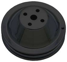 Load image into Gallery viewer, Trans-Dapt PerformanceSBC SWP Water Pump Pulley 2 Groove Black