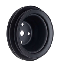 Load image into Gallery viewer, Trans-Dapt PerformanceBBC LWP Water Pump Pulley 2 Groove Black