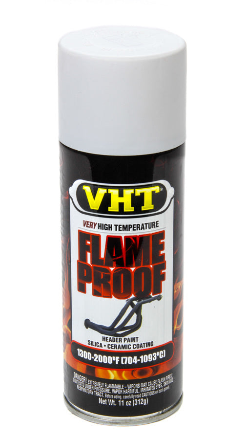 VHTFlat White Hdr. Paint Flame Proof