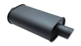 Vibrant PerformanceSTREETPOWER FLAT BLACK O val Muffler 4in Inlet