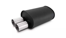 Load image into Gallery viewer, Vibrant PerformanceStreetpower Flat Black Oval Muffler 2.5in Inlet