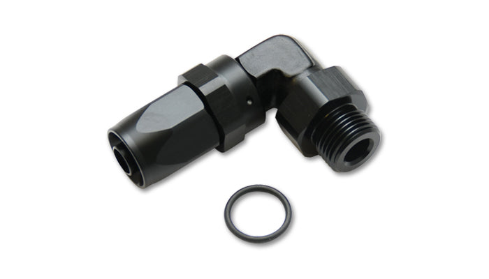 Vibrant PerformanceMale -6AN x 9/16-18   90 Degree Hose End Fitting