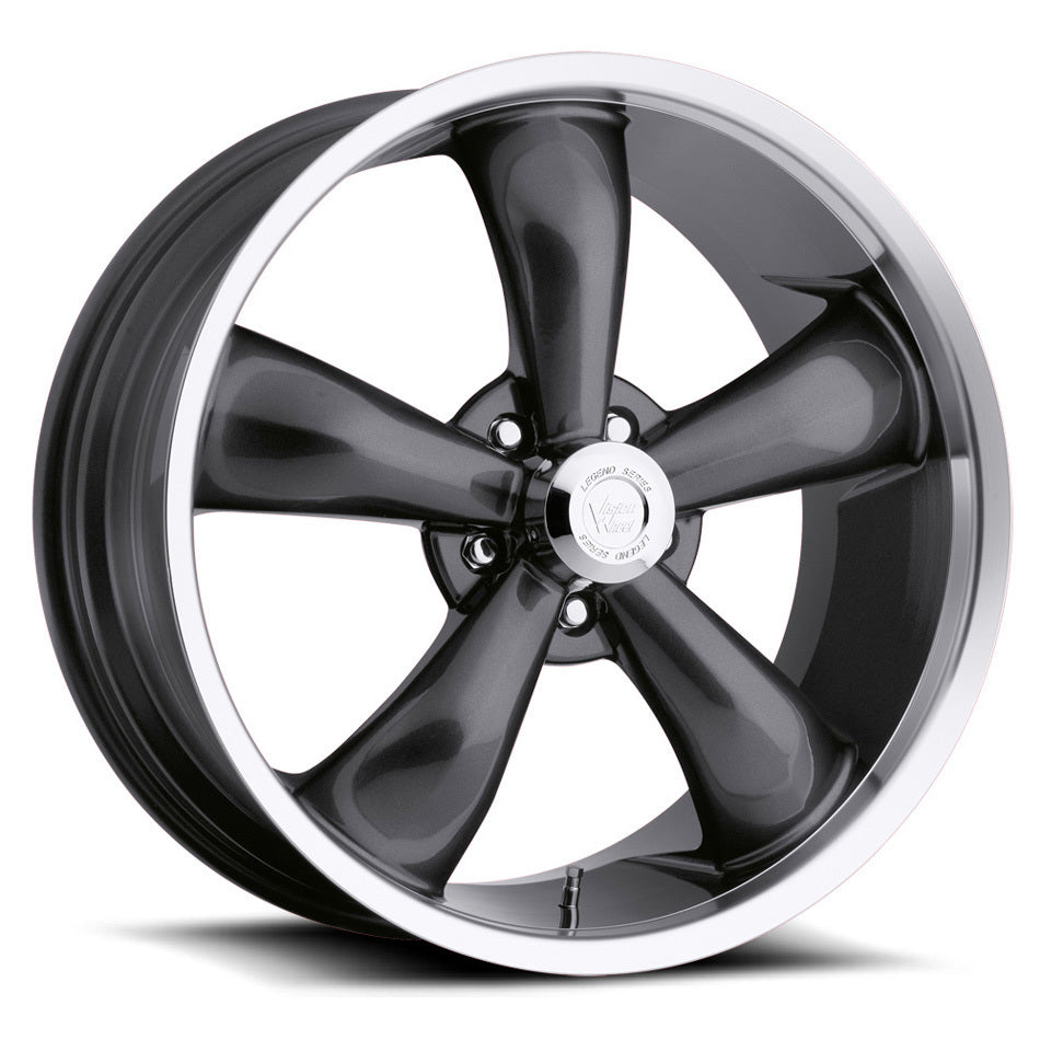 VisionWheel 18X8.5 5-115/4.53 Gunmetal Vision Legnd 5