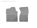 All Weather Floor Mats; Gray; Front;