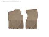 All Weather Floor Mats; Tan; Front;